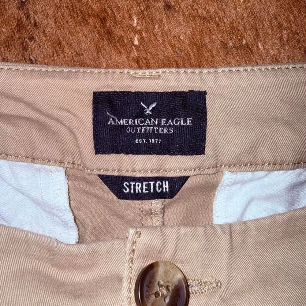 American-eagle Women's Tan and Cream Shorts